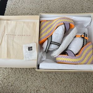 New Sophia Webster Platforms Wedges Sandals